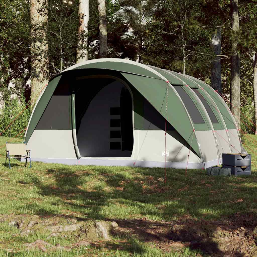 Tente tunnel VidaXL 7 personnes imperméable vert