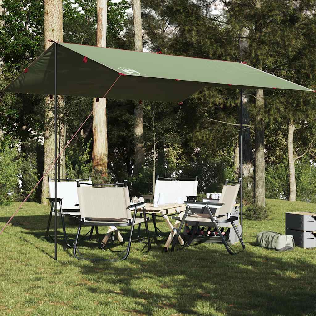 Vidaxx auvent de camping étanche 360x294 cm vert