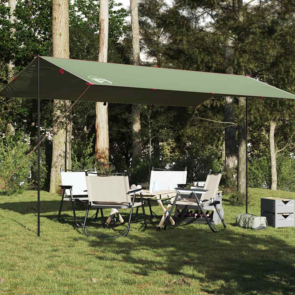 Vidaxx auvent de camping étanche 500x294 cm vert