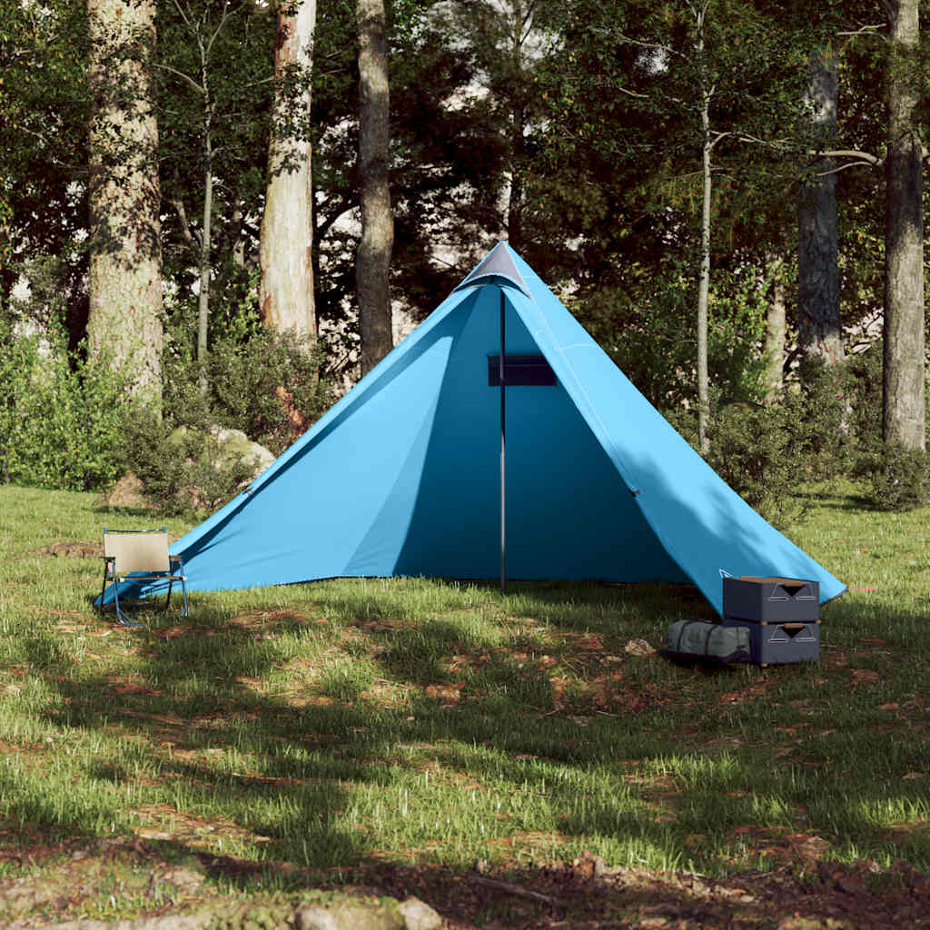 VidaXL tente tipi 7 personnes imperméable bleu