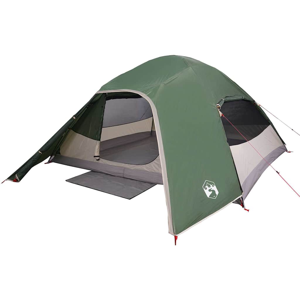 Tente dôme VidaXL 4 personnes imperméable vert