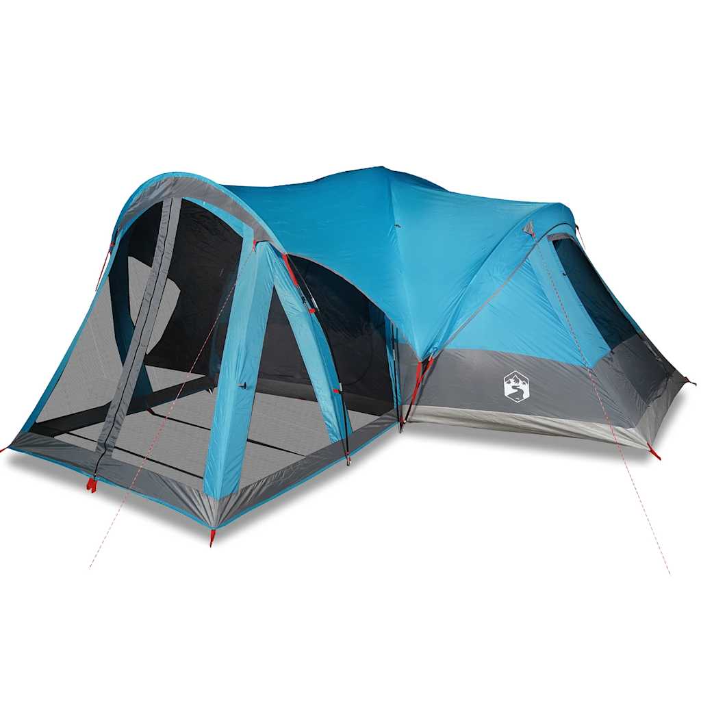 Tente tipi Vidaxl pour famille 8 personnes imperméable bleu