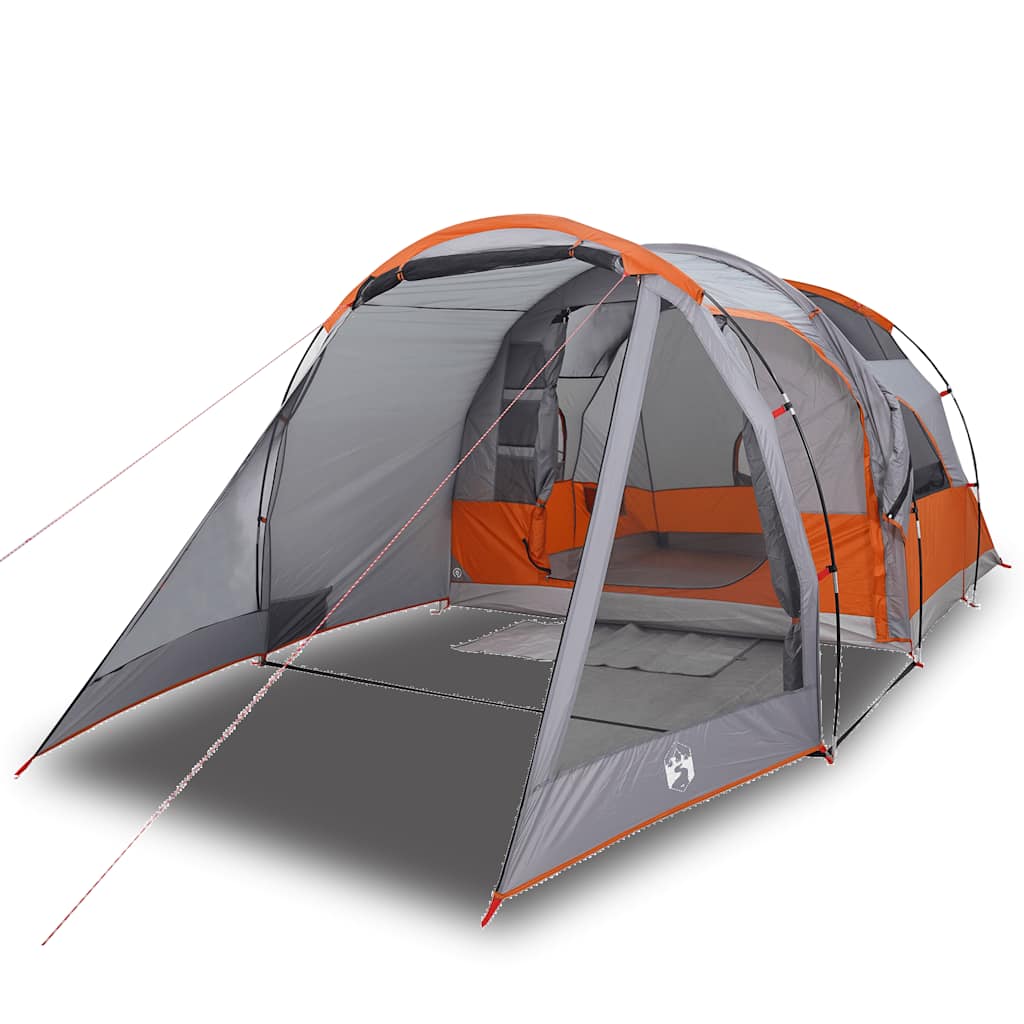 Tente tunnel VidaXL 4 personnes imperméable gris