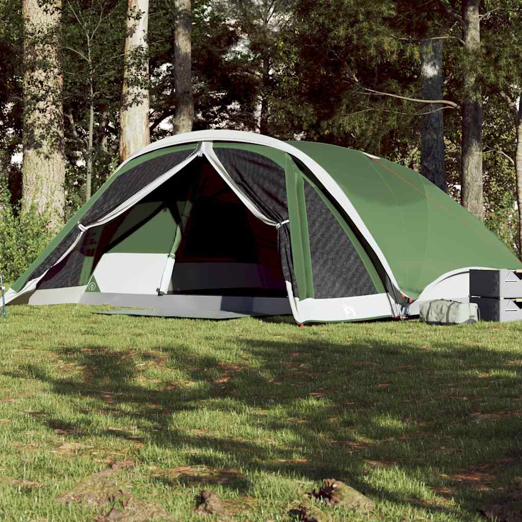 VidaXL tente familiale 6 personnes imperméable vert
