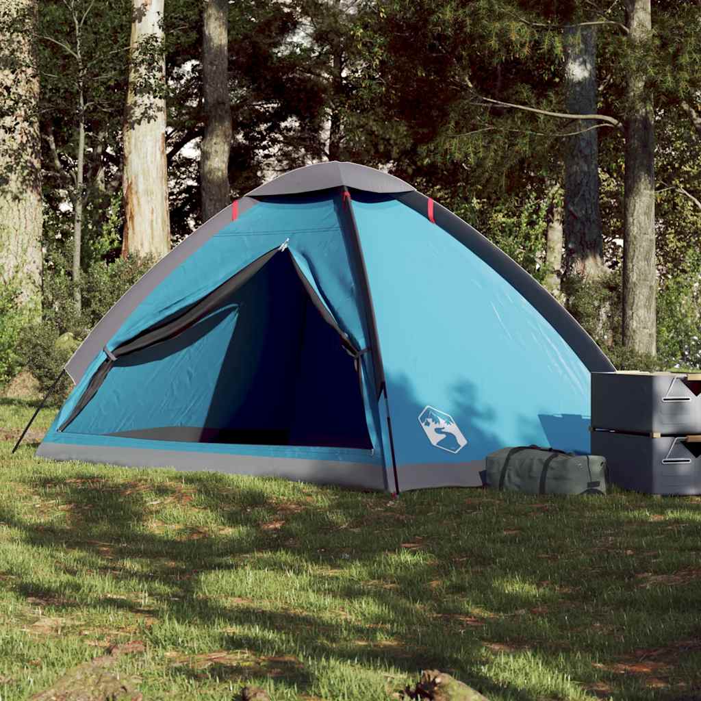 Tente dôme Vidaxx 4 personnes imperméable bleue