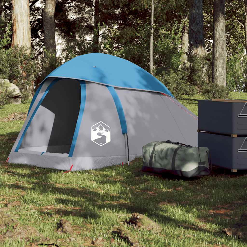 Tente dôme Vidaxx 1 personne imperméable bleue