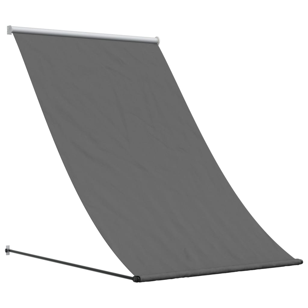 Auvent extensible Vidaxx 100x150 cm tissu et acier anthracite
