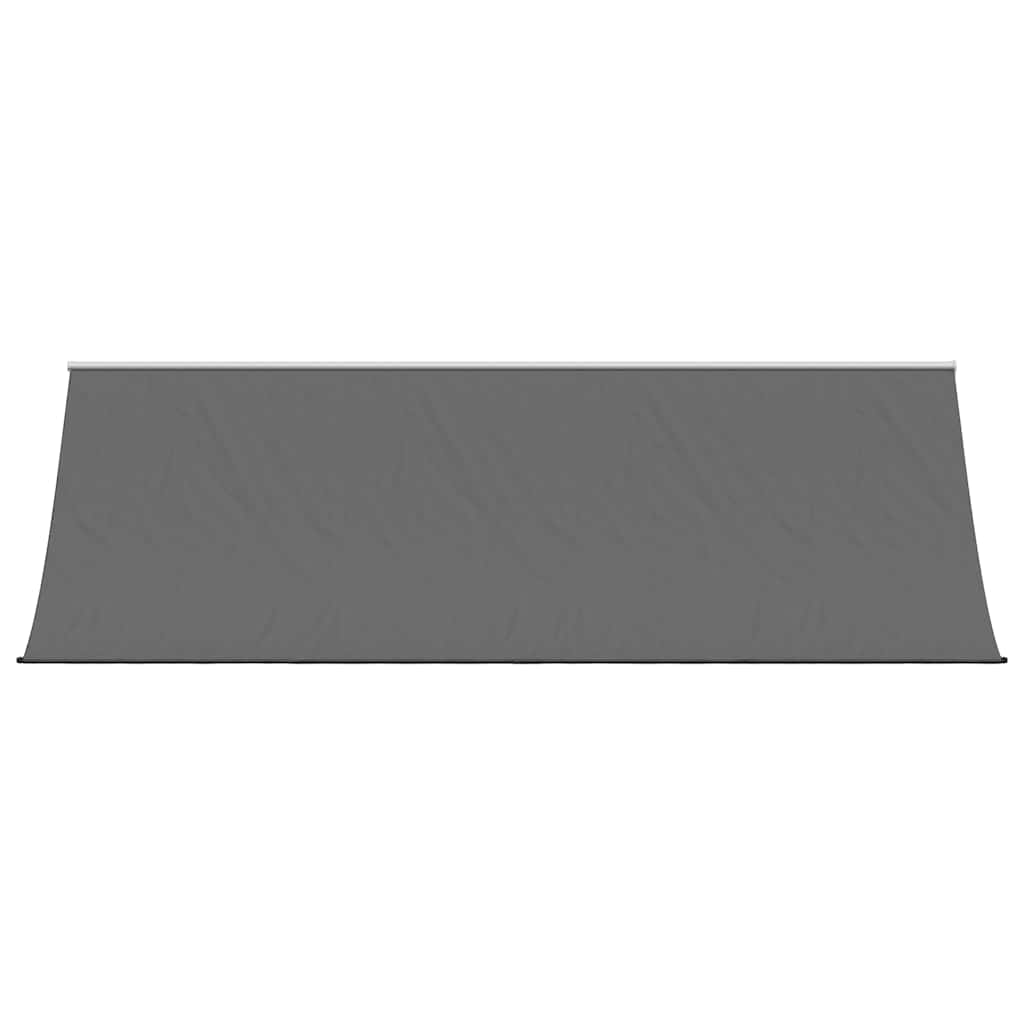 Auvent extensible Vidaxx 400x150 cm tissu et acier anthracite