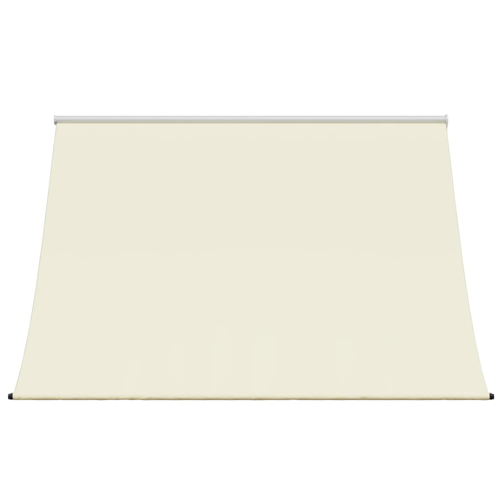 VidaXL Auvent extensible 200x150 cm tissu et acier couleur crème