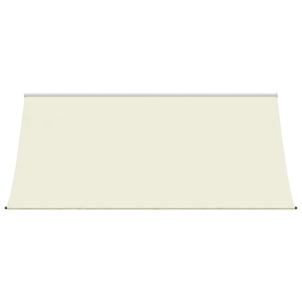 Auvent extensible Vidaxx 300x150 cm tissu et acier couleur crème