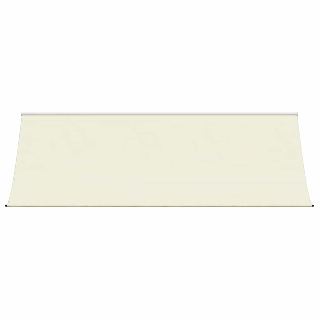 Auvent extensible Vidaxx 350x150 cm tissu et acier couleur crème