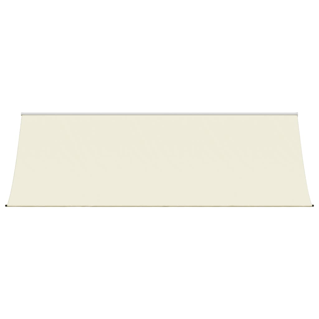 Auvent extensible Vidaxx 400x150 cm tissu et acier couleur crème