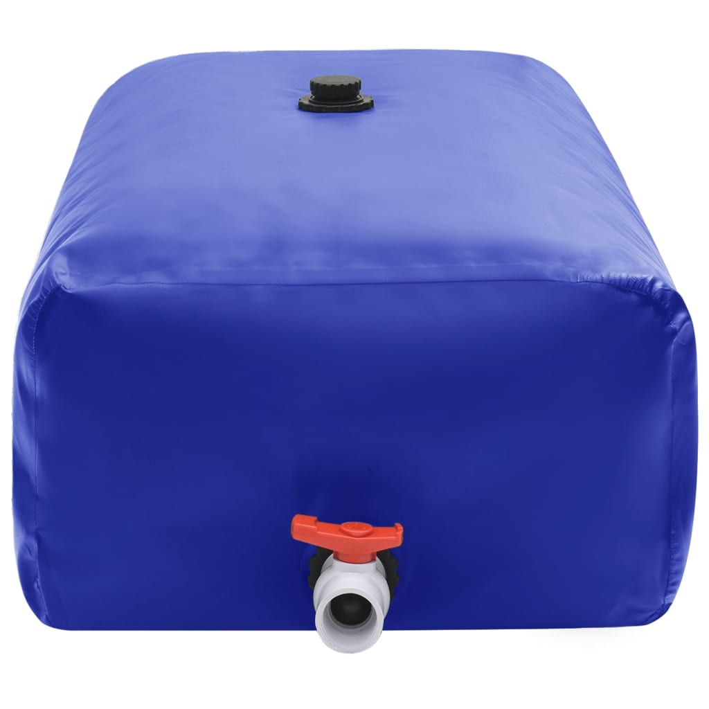 Réservoir d'eau VidaXL avec robinet pliable 1000 l PVC
