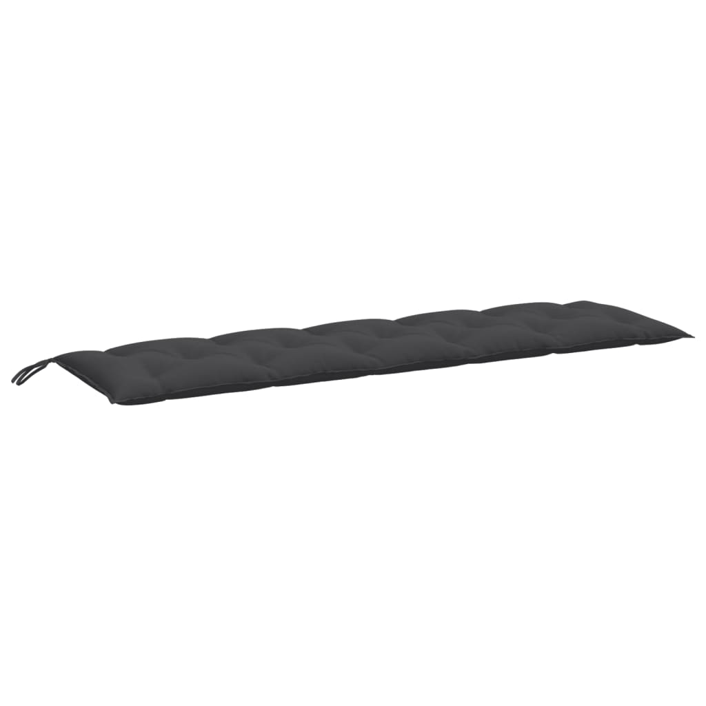 Vidaxx coussin de banc de jardin 180x50x7 cm tissu mélangé anthracite