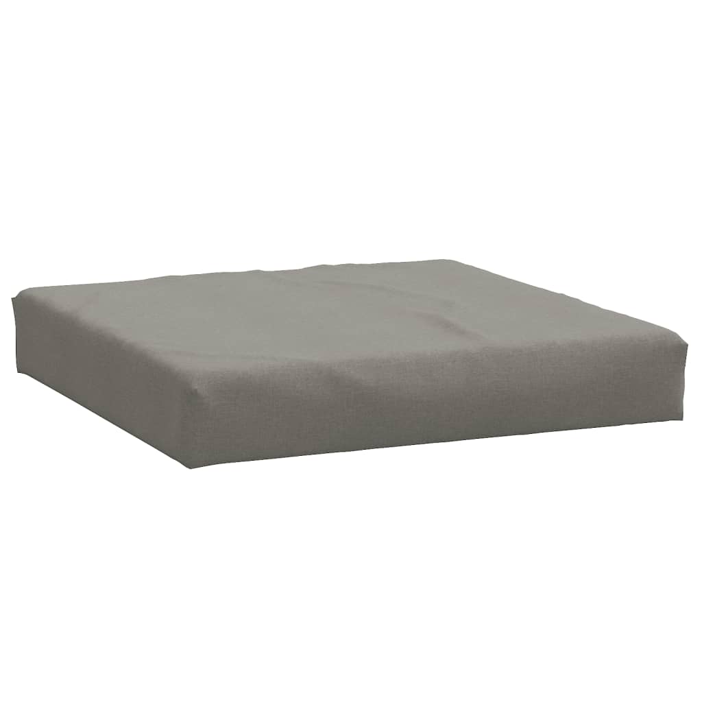Vidaxx coussin palette 60x60x10 cm tissu mélangé gris foncé