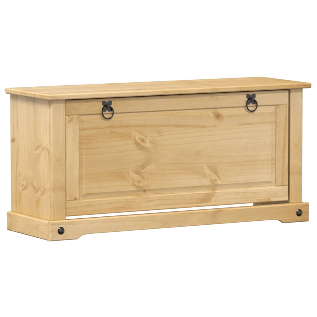 Vidaxx armoire à chaussures corona 99x32x47 cm bois de pin massif