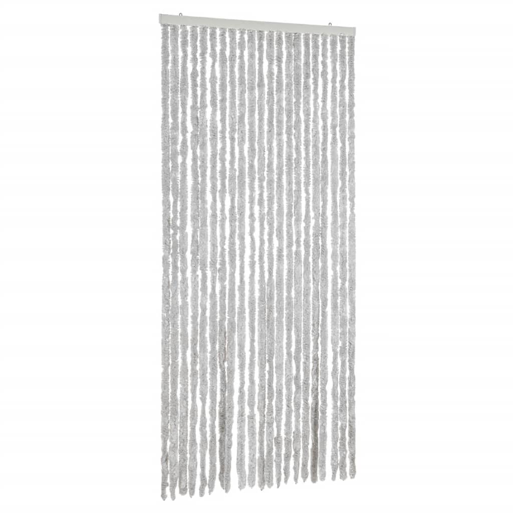 Vidaxx rideau anti-mouches 90x220 cm chenille gris