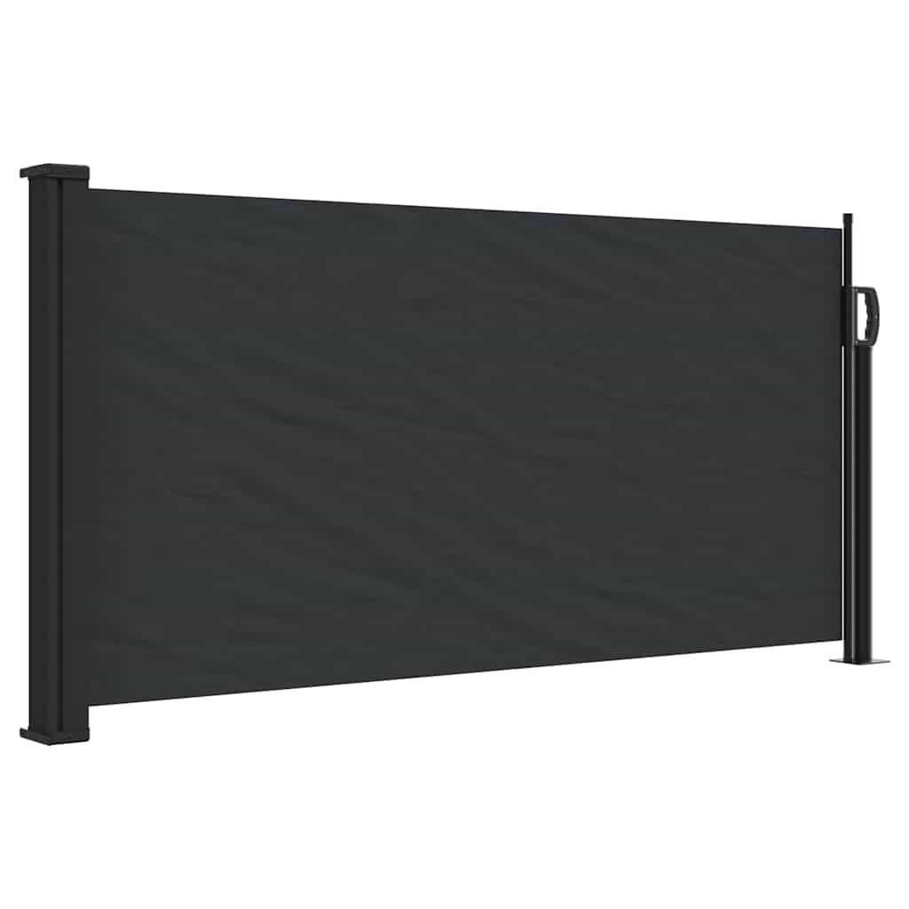 Vidaxx pare-vent extensible 100x300 cm noir