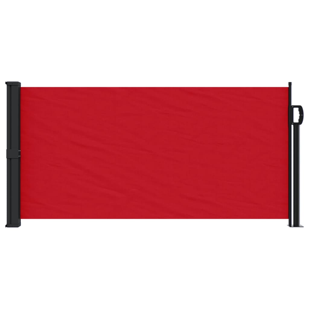 Vidaxx pare-vent extensible 100x300 cm rouge