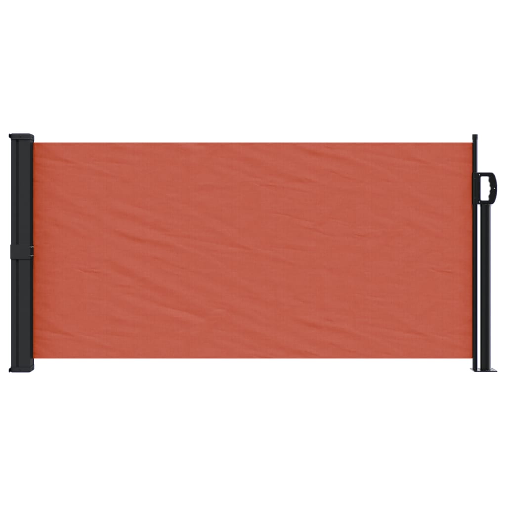 Vidaxx pare-vent extensible 100x300 cm terre cuite