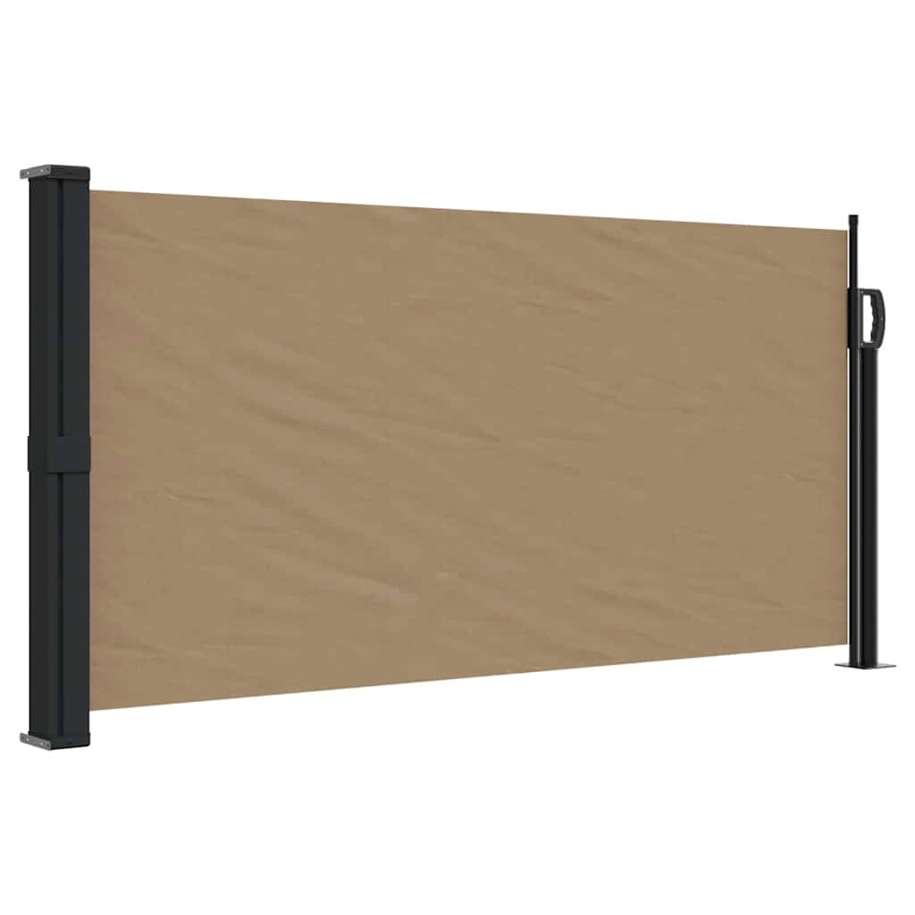 Vidaxx pare-vent extensible 100x300 cm taupe