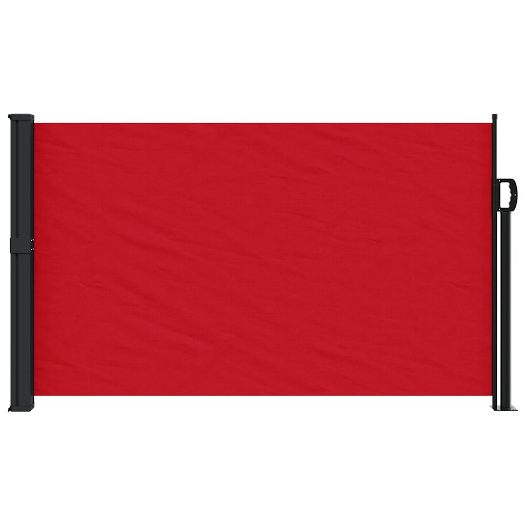 Vidaxx pare-vent extensible 117x300 cm rouge