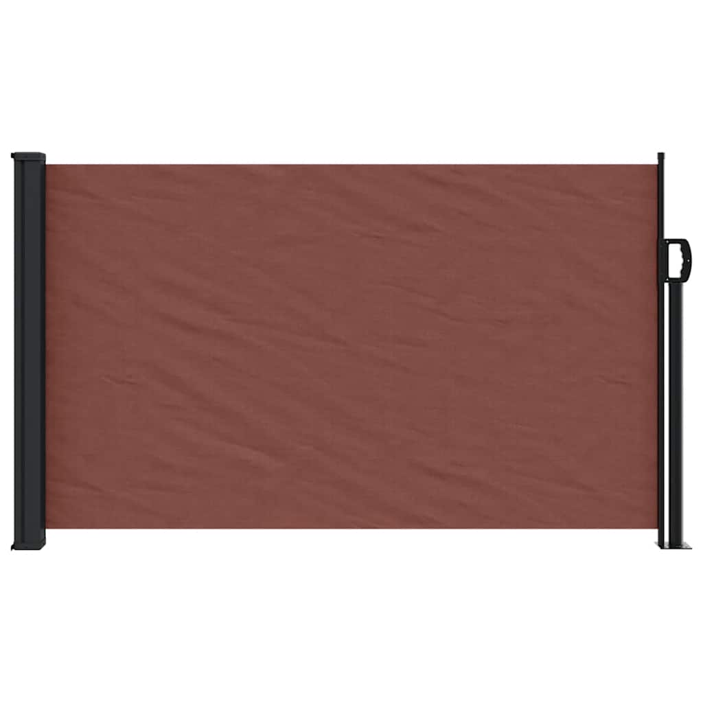 Vidaxx pare-vent extensible 117x300 cm marron