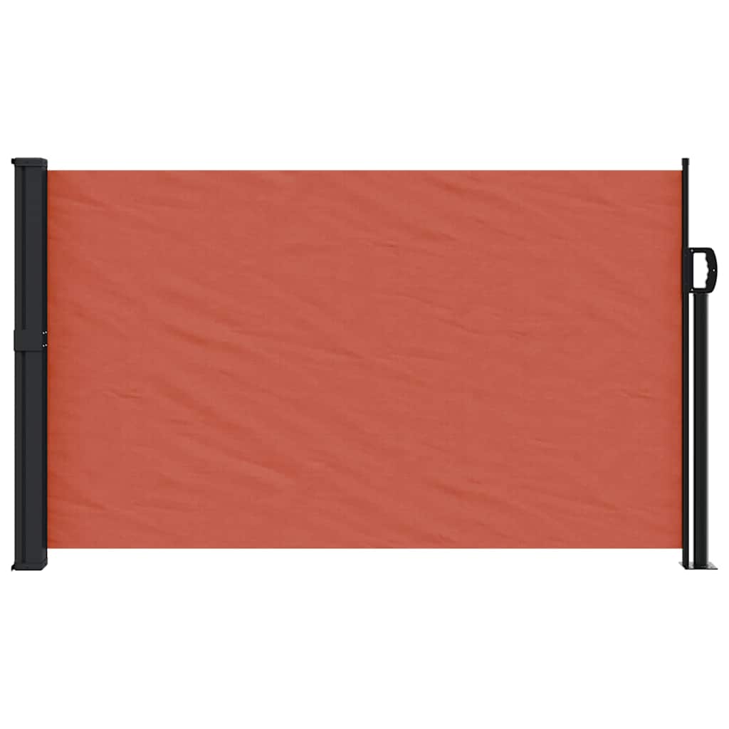 Vidaxx pare-vent extensible 117x300 cm terre cuite