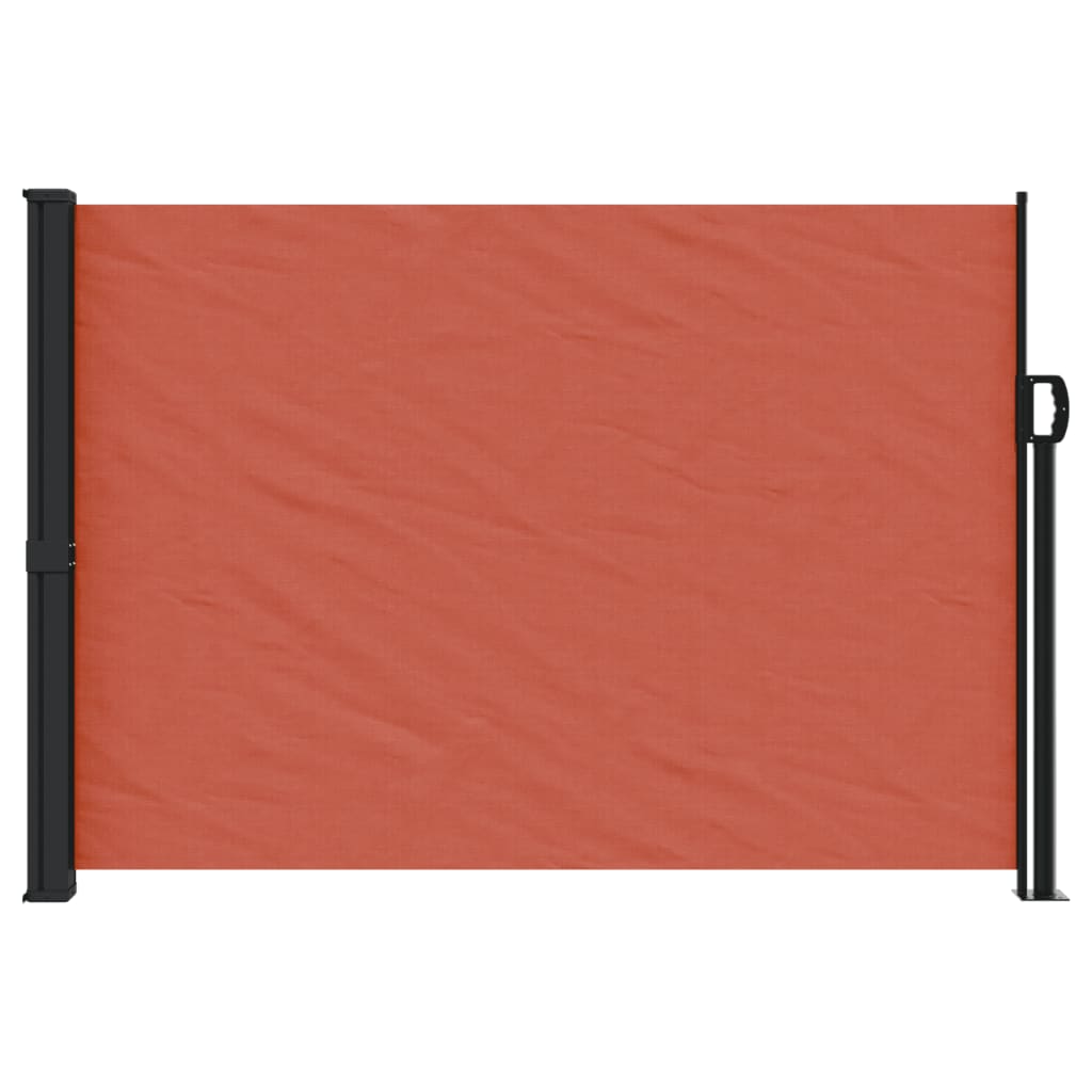 Vidaxx pare-vent extensible 140x300 cm terre cuite