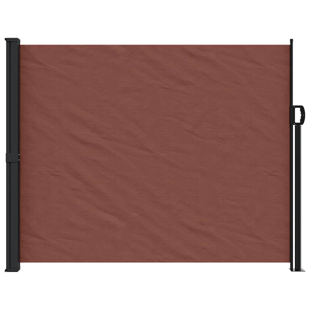 Vidaxx pare-vent extensible 160x300 cm marron