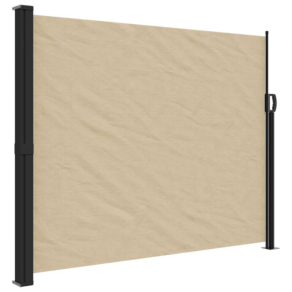 Vidaxx pare-vent rétractable 170x300 cm beige