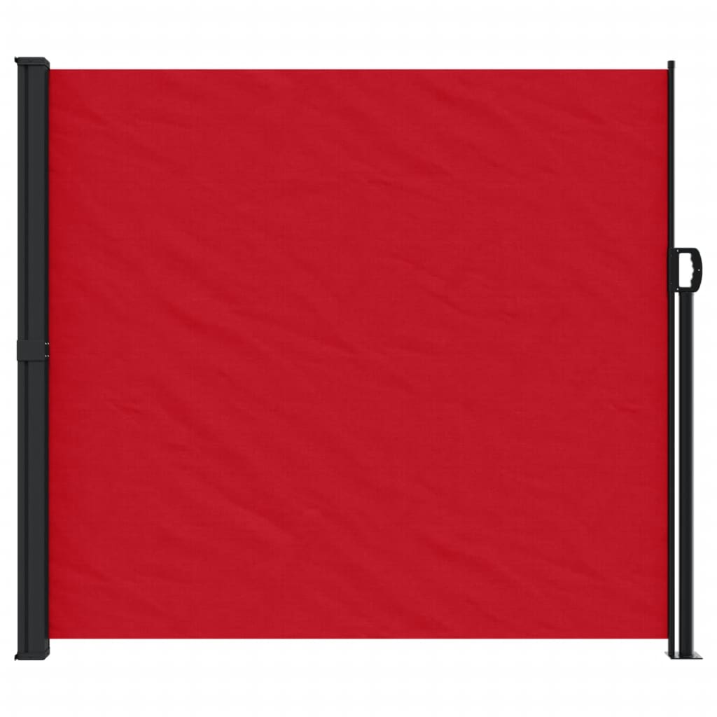 Vidaxx pare-vent extensible 180x300 cm rouge