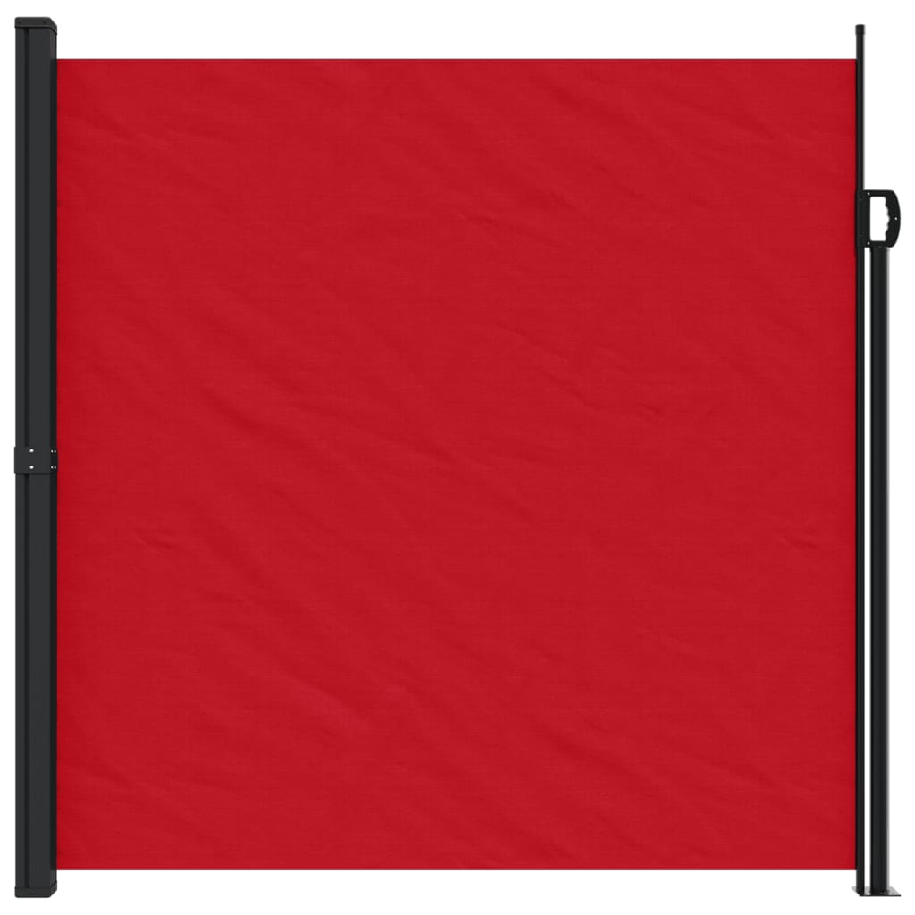 Vidaxx pare-vent extensible 200x300 cm rouge