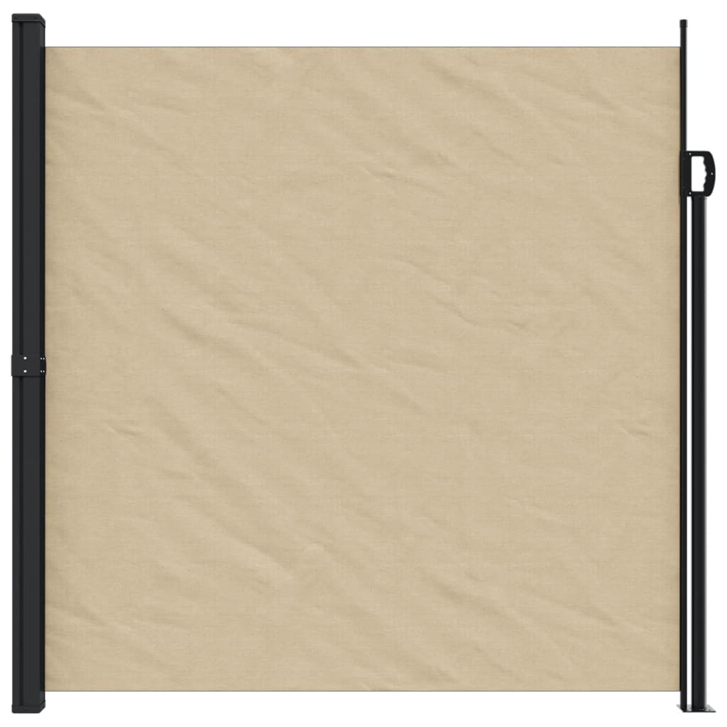 VidaXL Pare-vent extensible 200x300 cm beige