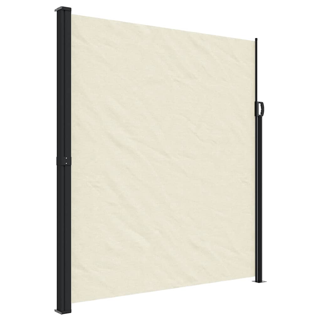 Vidaxx pare-vent extensible 220x300 cm couleur crème
