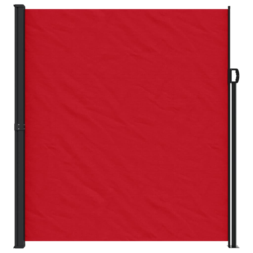 Vidaxx pare-vent extensible 220x300 cm rouge
