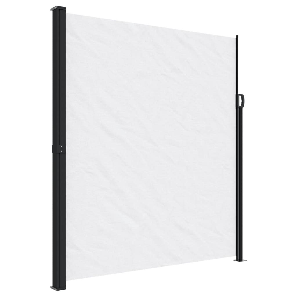 VidaXL Pare-vent extensible 220x300 cm blanc
