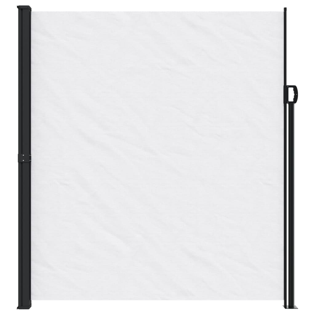 VidaXL Pare-vent extensible 220x300 cm blanc