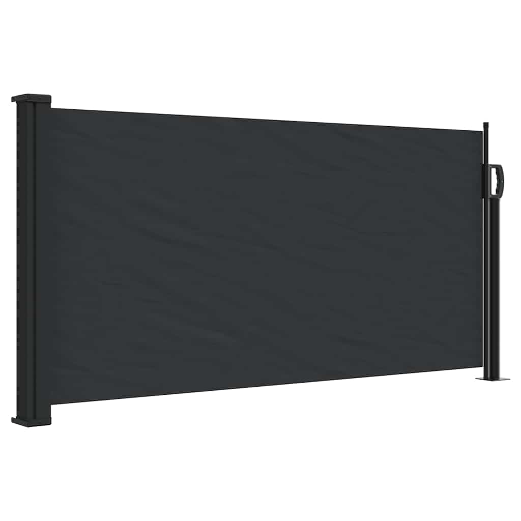 Vidaxx pare-vent extensible 100x500 cm noir