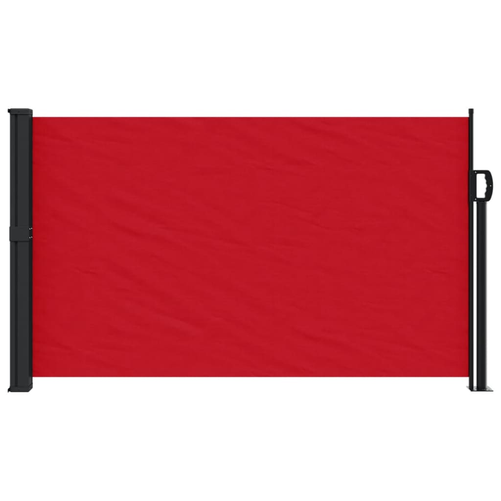 Vidaxx pare-vent extensible 120x500 cm rouge