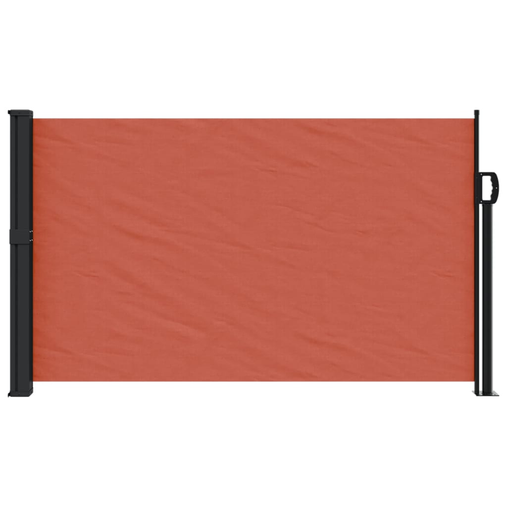 Vidaxx pare-vent extensible 120x500 cm terre cuite