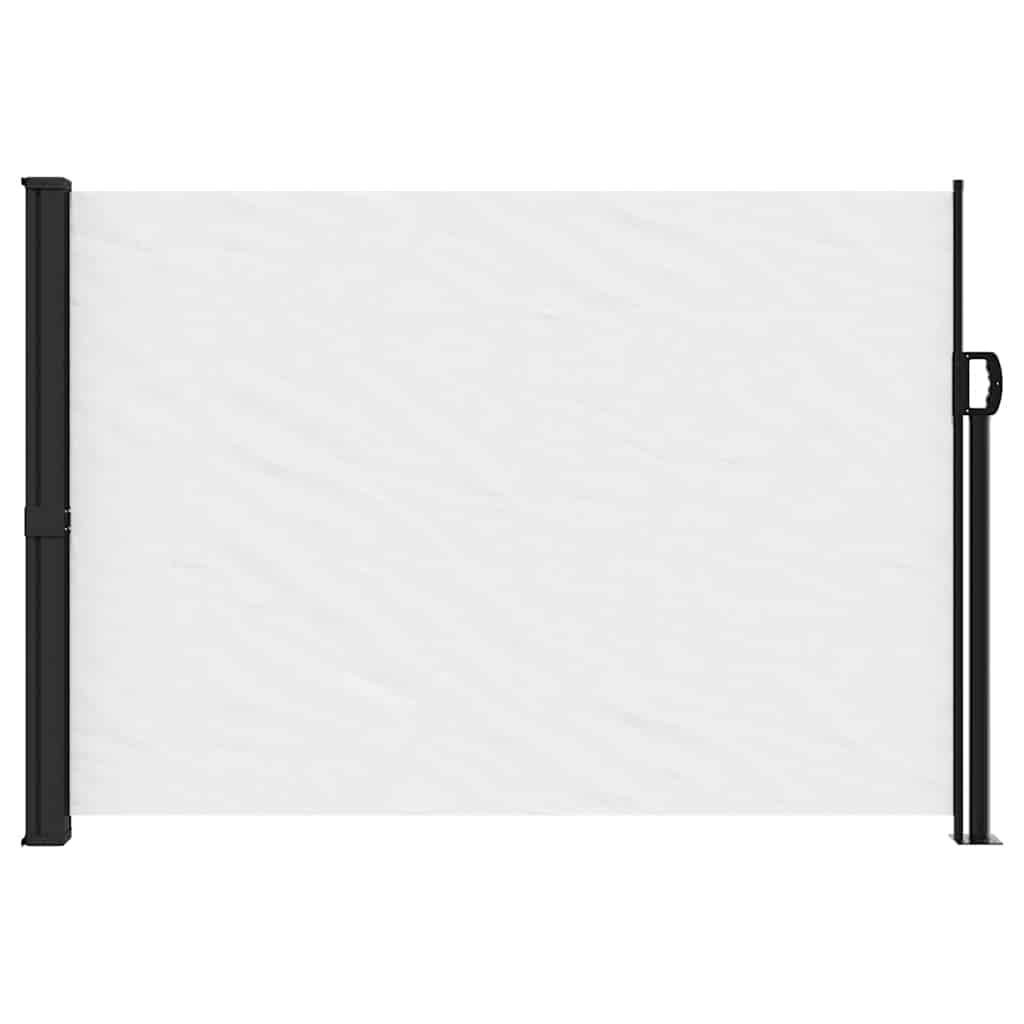 Vidaxx pare-vent extensible 140x500 cm blanc