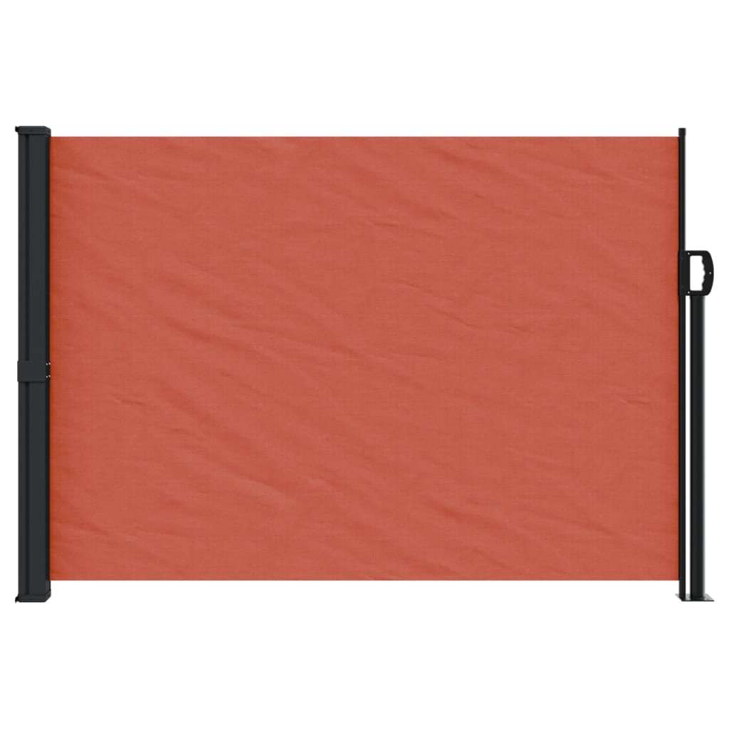 Vidaxx pare-vent extensible 140x500 cm terre cuite