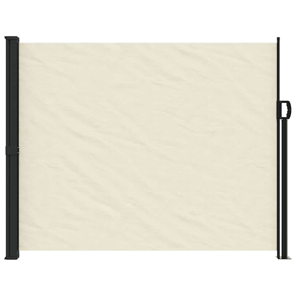 Vidaxx pare-vent extensible 160x500 cm couleur crème