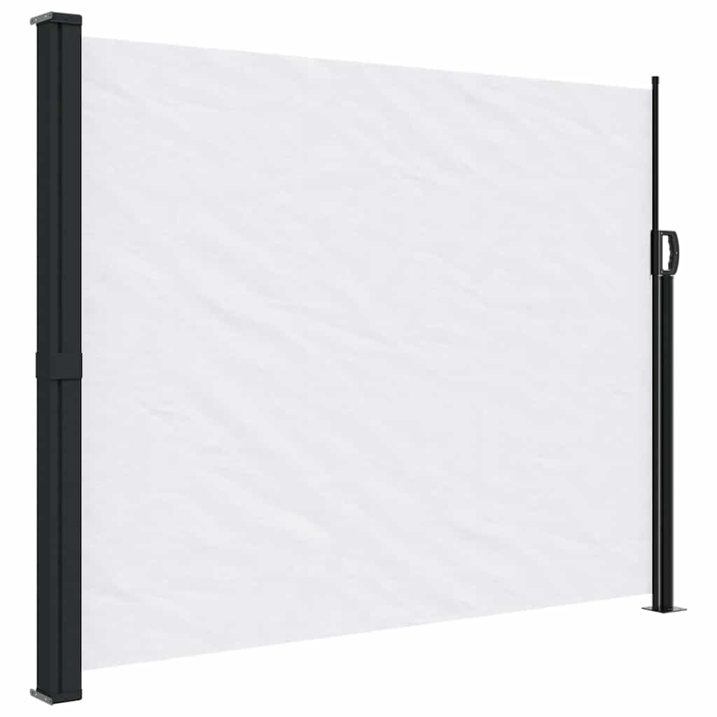 Vidaxx pare-vent extensible 160x500 cm blanc