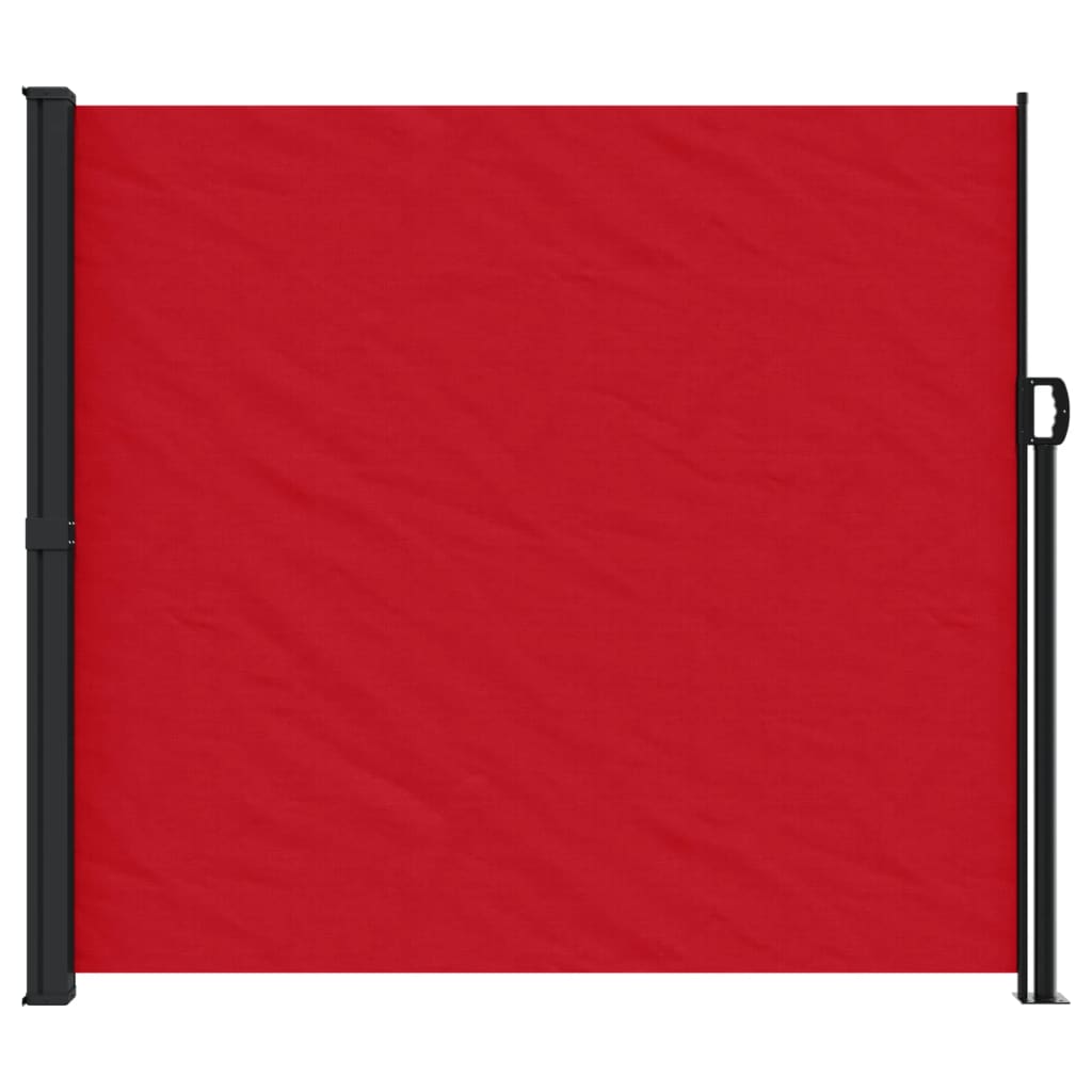 Vidaxx pare-vent extensible 180x500 cm rouge