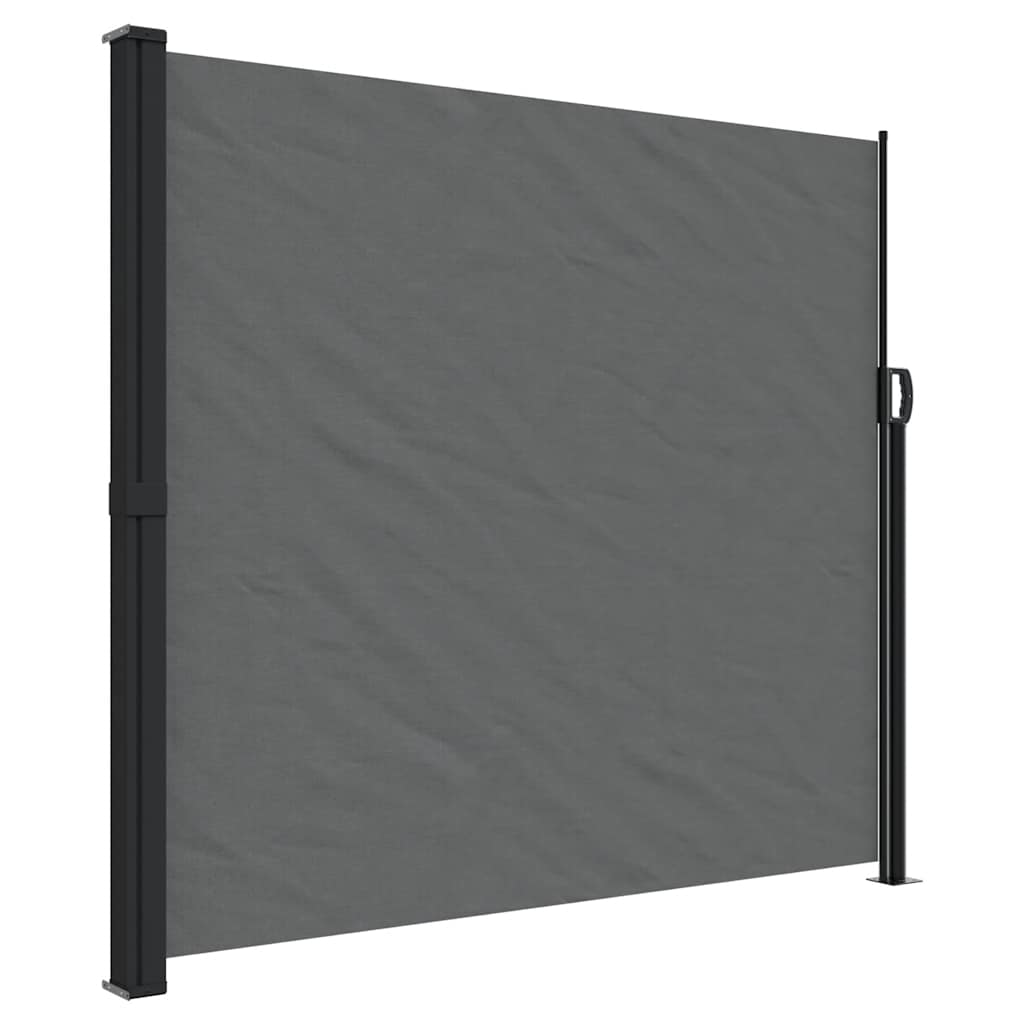 Vidaxx pare-vent extensible 180x500 cm anthracite