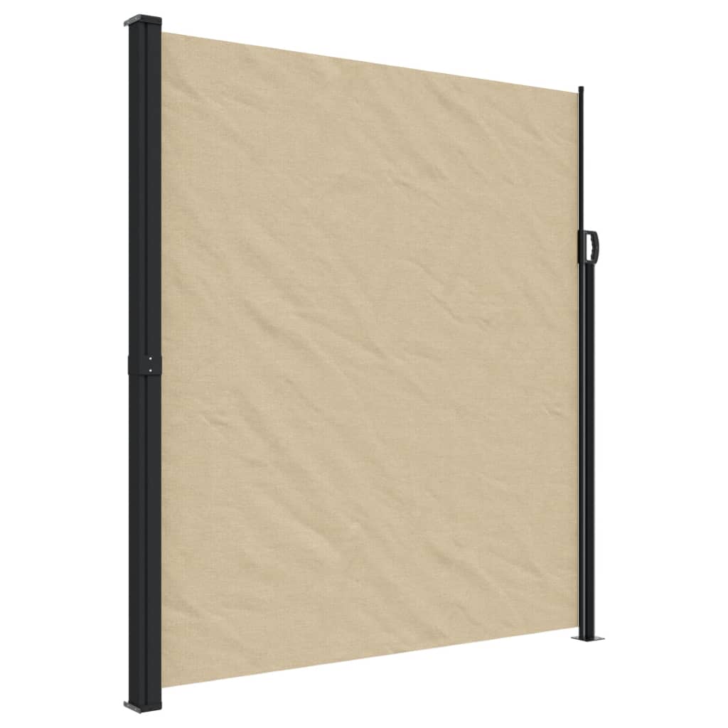 VidaXL Pare-vent extensible 220x500 cm beige