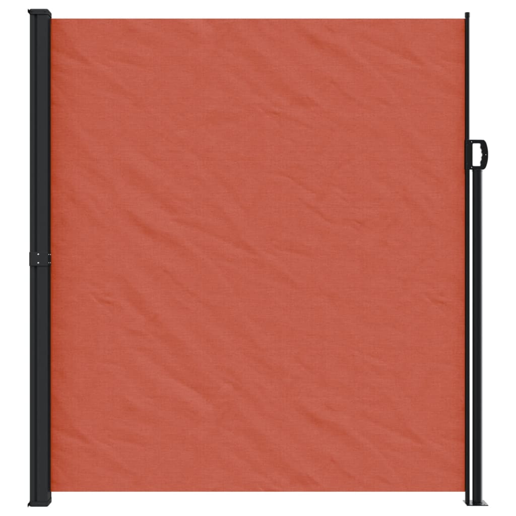 Vidaxx pare-vent extensible 220x500 cm terre cuite