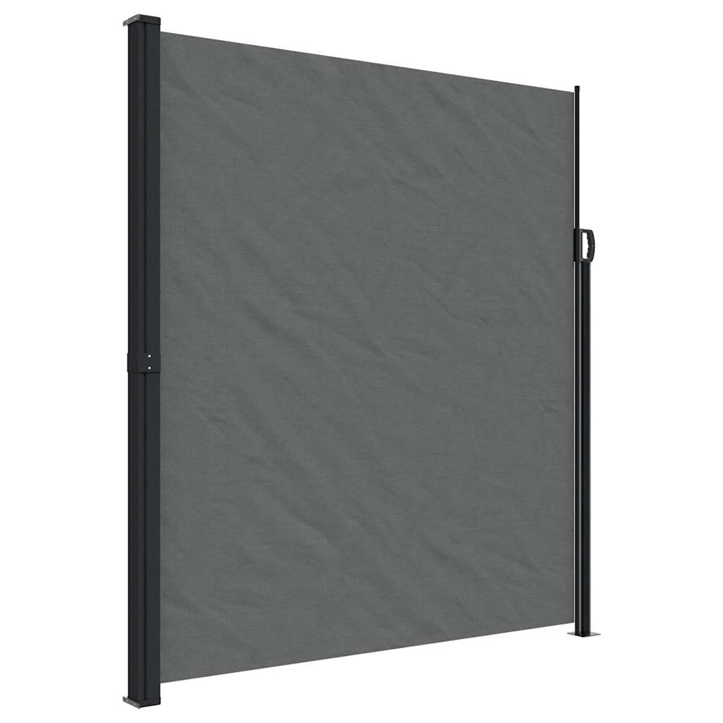 Vidaxx pare-vent extensible 220x500 cm anthracite